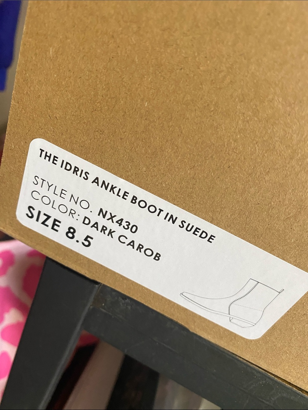 NWT MADEWELL The Idris Ankle Boot in Suede size women’s 8 1/2 - Picture 6 of 9